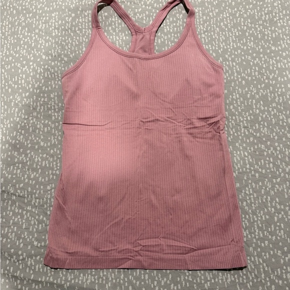 Lululemon Ebb To Street Tank,  Pink Taupe - Picture 5 of 6